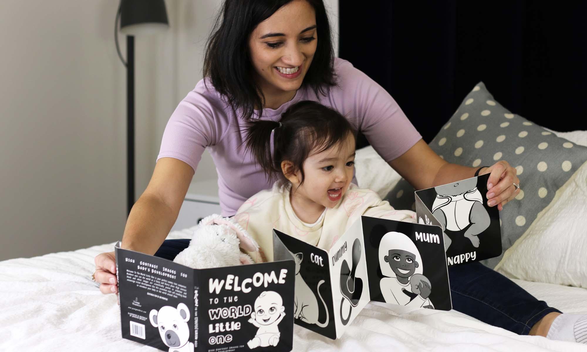 Why is black and white good for babies?