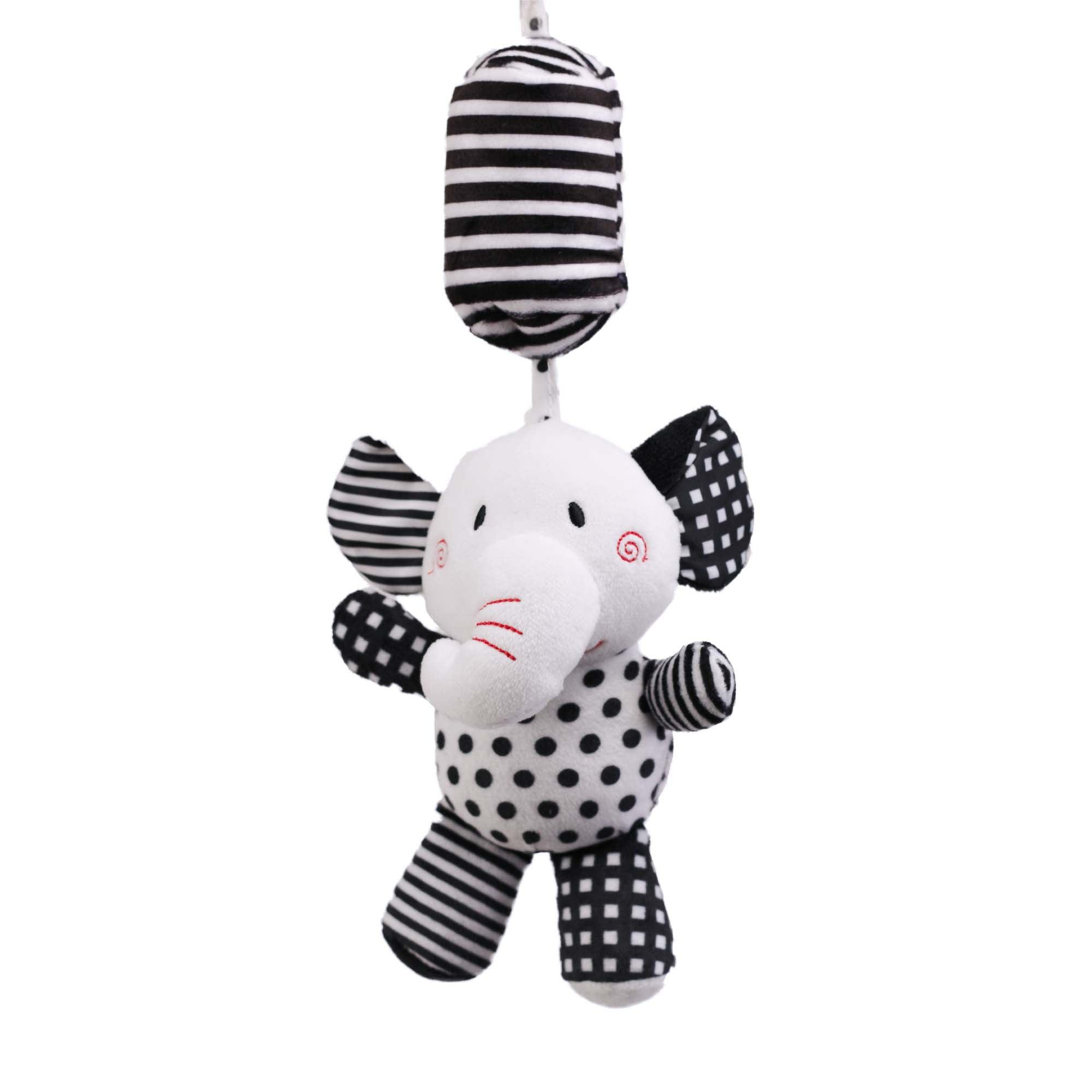 Black and cheap white hanging toys